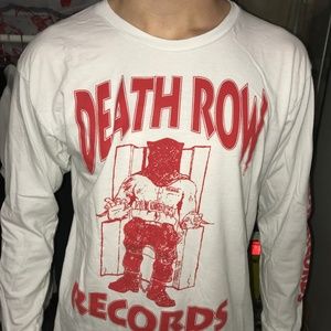 Death Row Records Long Sleeve Size Medium